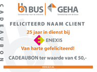 BUS Attentiekaart