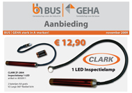 Flyer Clark 1led lamp