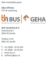 E-mail BUS | GEHA handtekening